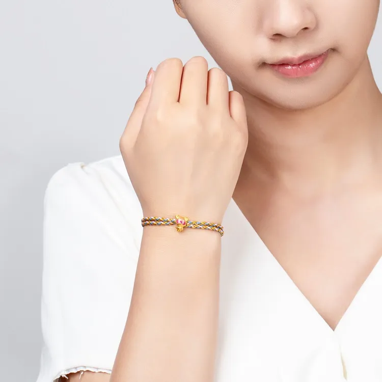 POTTICY Gold Bracelet Unisex-4