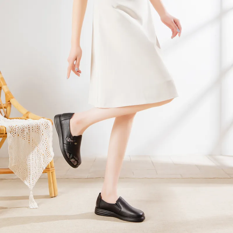 AAA SINCE 1955 Casual Single Shoes Women's Black-4