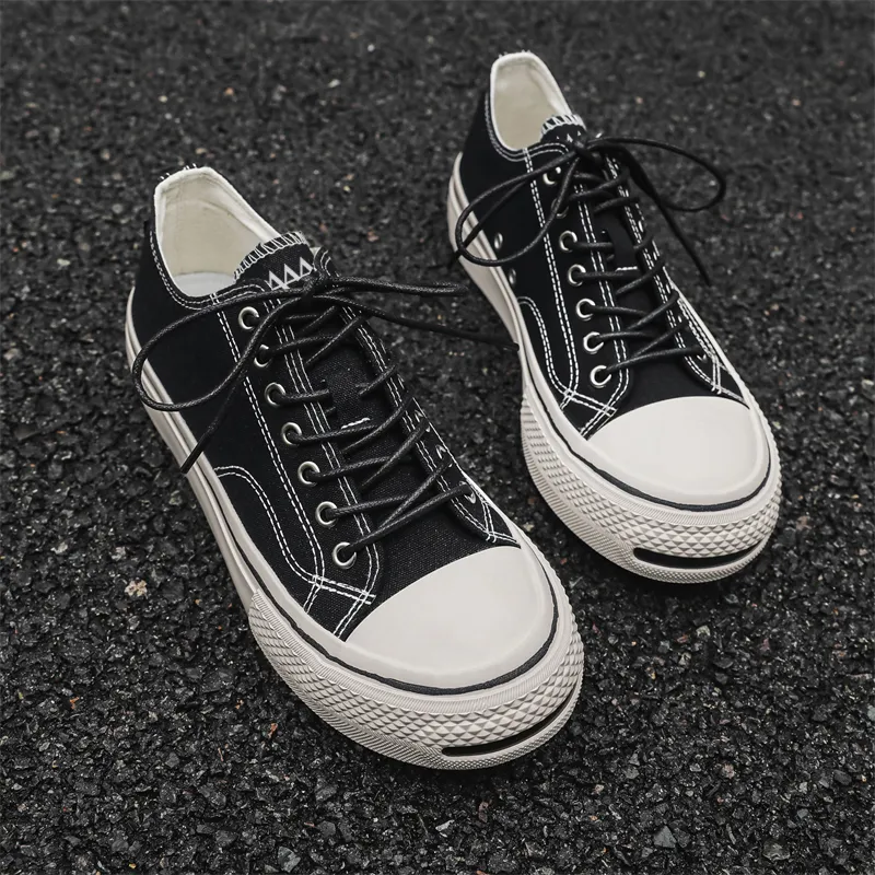 AAA SINCE 1955 Slip Resistant, Abrasion Resistant, Breathable, Height Increasing Low Top Skateboard Shoes Men's-3