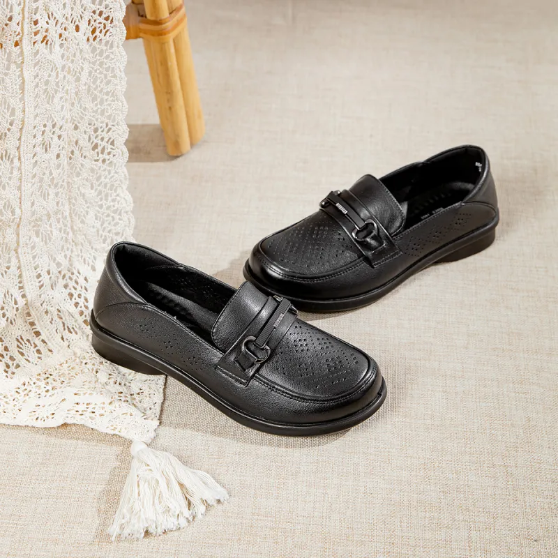 AAA SINCE 1955 Casual Single Shoes Women's Black-2