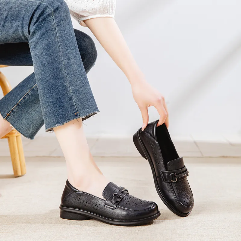 AAA SINCE 1955 Casual Single Shoes Women's Black-1