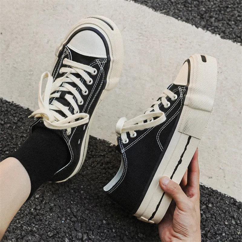 AAA SINCE 1955 Low Top Canvas Shoes Men's-3