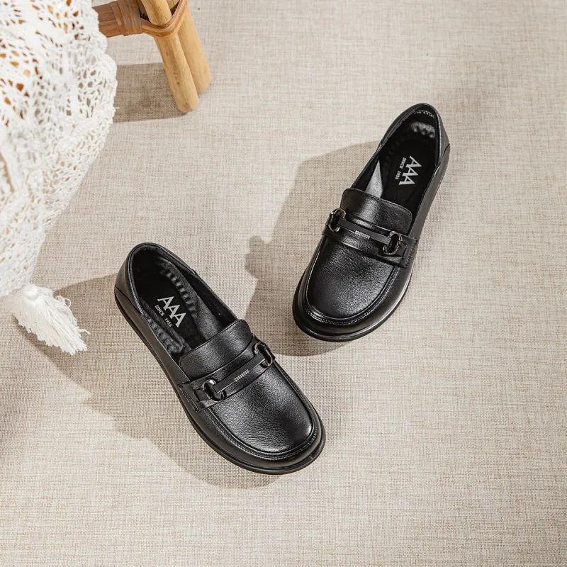 AAA SINCE 1955 Casual Single Shoes Women's Black-1
