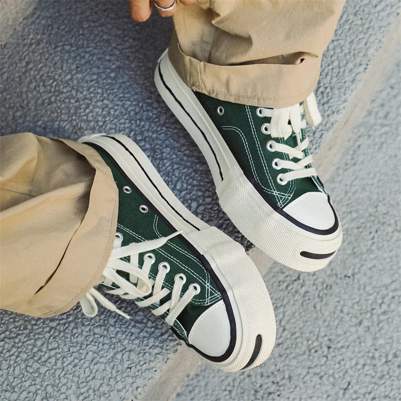 AAA SINCE 1955 Low Top Canvas Shoes Men's-11