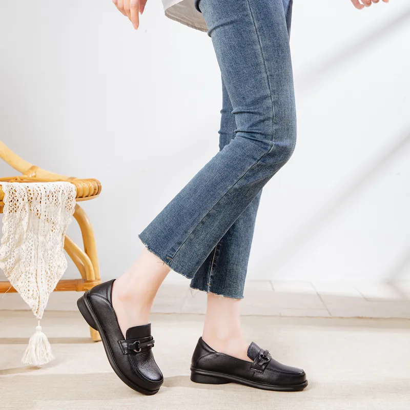AAA SINCE 1955 Casual Single Shoes Women's Black-3