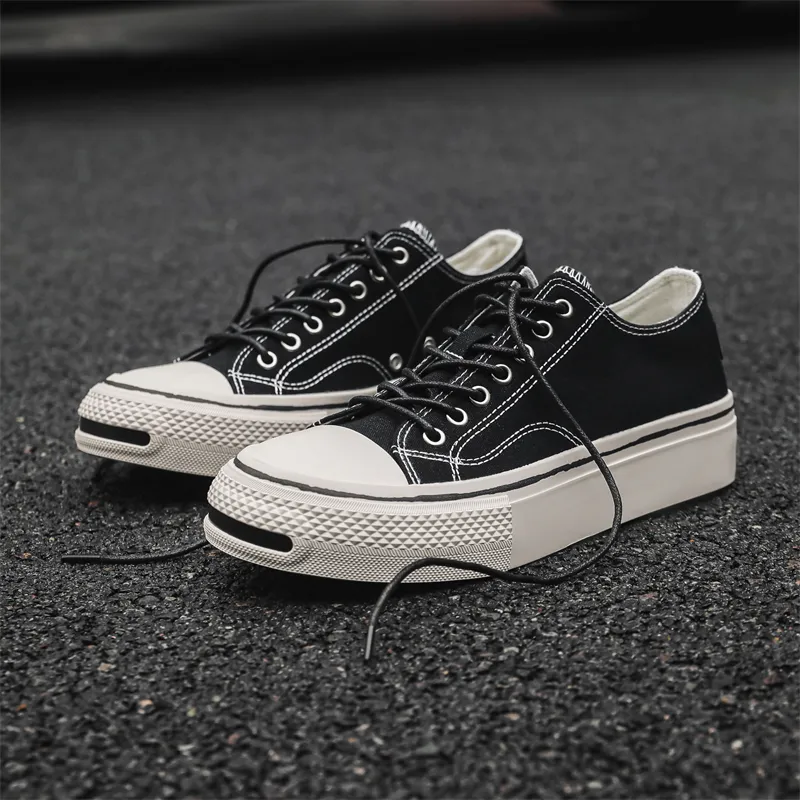 AAA SINCE 1955 Slip Resistant, Abrasion Resistant, Breathable, Height Increasing Low Top Skateboard Shoes Men's-2