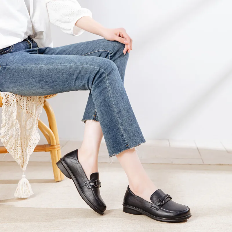 AAA SINCE 1955 Casual Single Shoes Women's Black-4