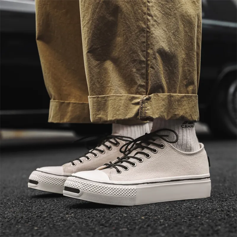 AAA SINCE 1955 Slip Resistant, Abrasion Resistant, Breathable, Height Increasing Low Top Skateboard Shoes Men's-10