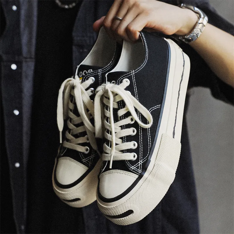 AAA SINCE 1955 Low Top Canvas Shoes Men's-2