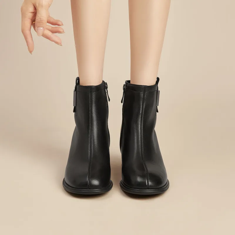 Spider King Ankle Boots Women's Black-6