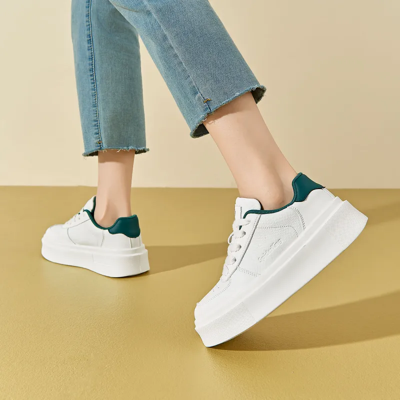 Spider King Low Top Skateboard Shoes Women's Green-8