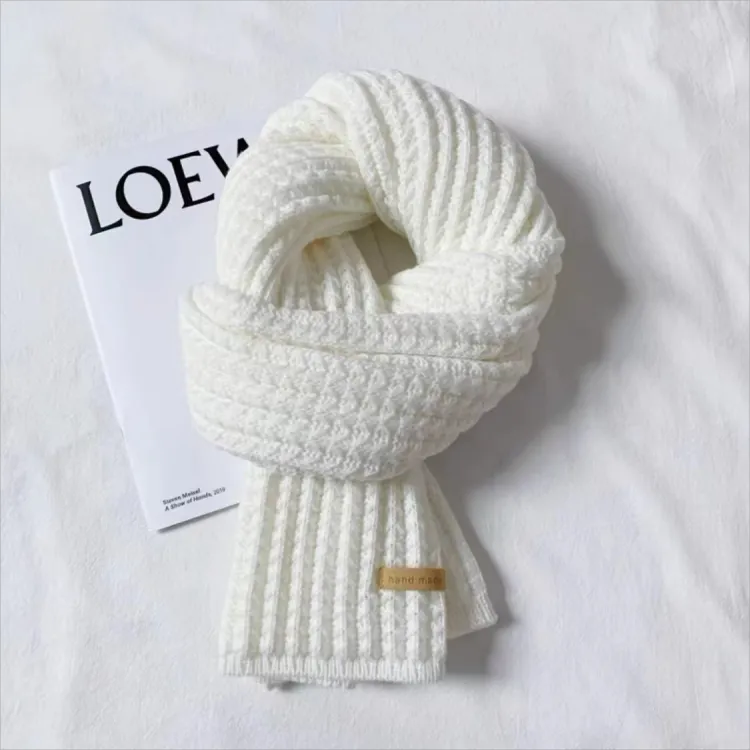 Under Polyester Knit Scarves Unisex-3