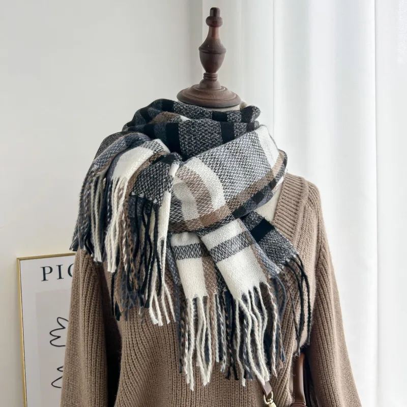 Under Knit Scarves Women's-5