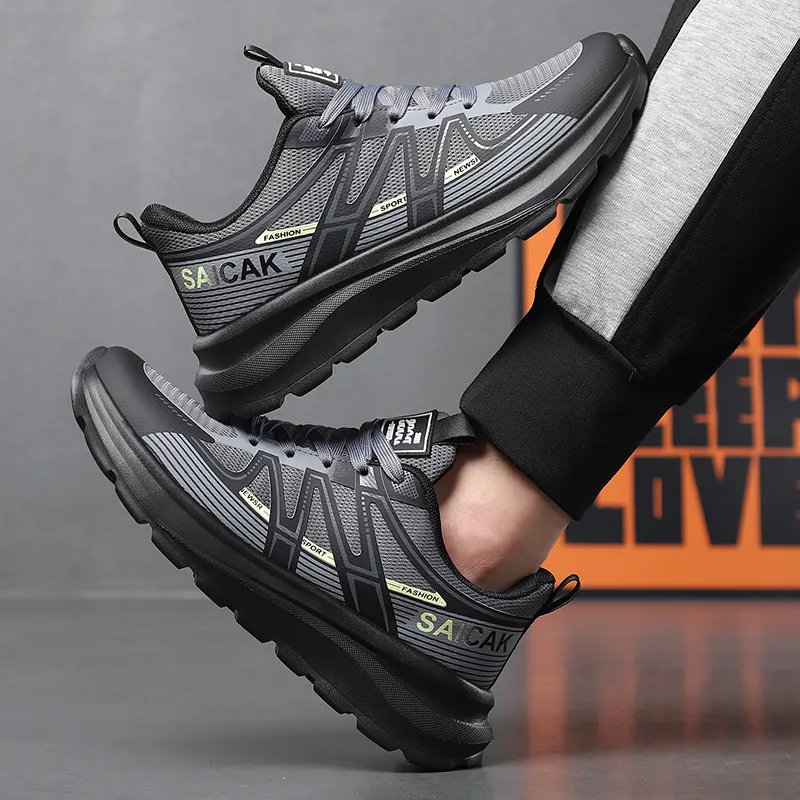 AD Slip Resistant, Abrasion Resistant, Breathable Low Top Casual Shoes Men's-3