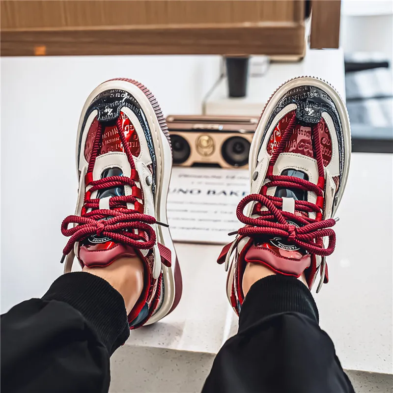 AD Anti Slip Wear Resistant Low Top Casual Shoes Men's-2