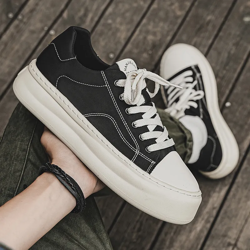 AD Slip Resistant, Lightweight, And Breathable Low Top Skateboard Shoes Men's-3