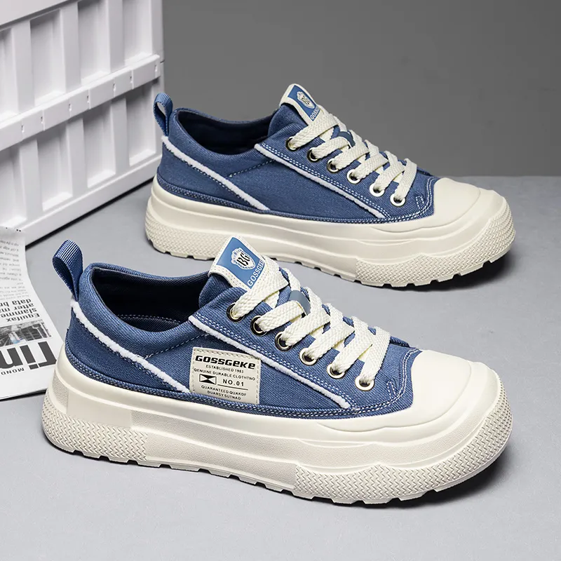 AD Lightweight Breathable Height Increasing Mid Top Skateboard Shoes Men's-9