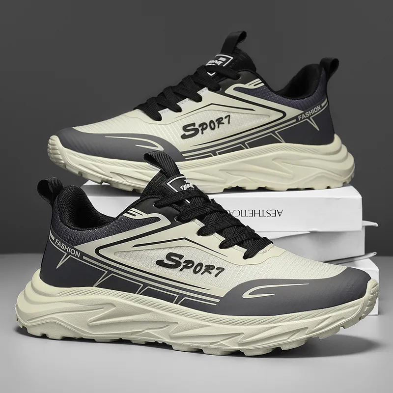 AD Slip Resistant Cushioning Low Top Casual Shoes Men's-3