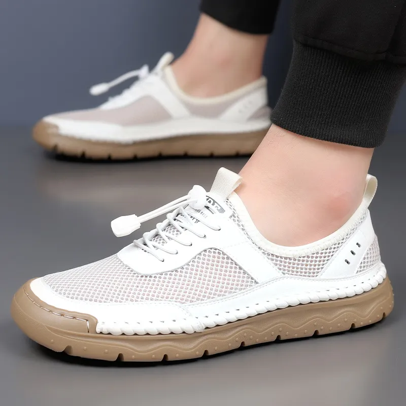 AD Abrasion Resistant, Breathable, Lightweight Low Top Casual Shoes Men's-1