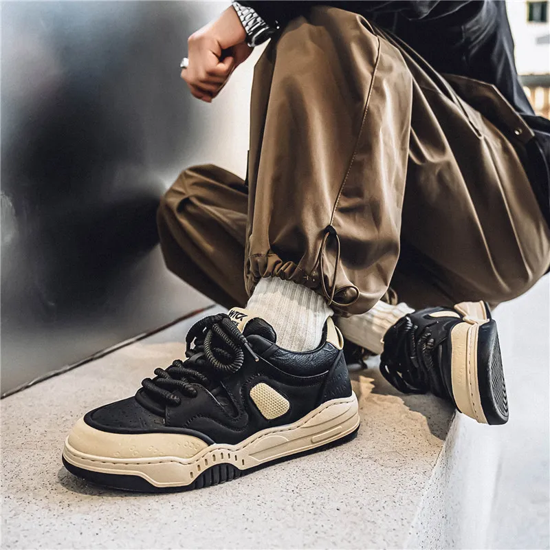 AD Anti Slip And Wear Resistant Coverage Low Top Skateboard Shoes Men's-10