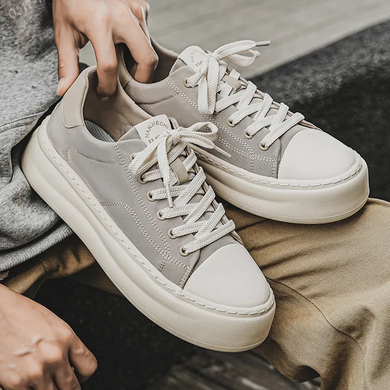 AD Slip Resistant, Lightweight, And Breathable Low Top Skateboard Shoes Men's-7