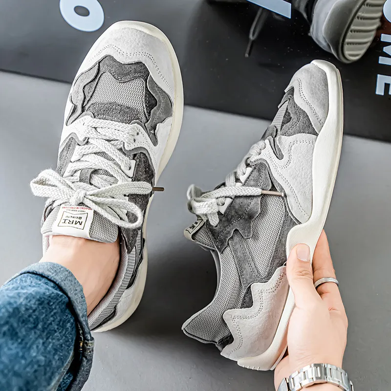 AD Breathable And Lightweight Low Top Casual Shoes Men's-9