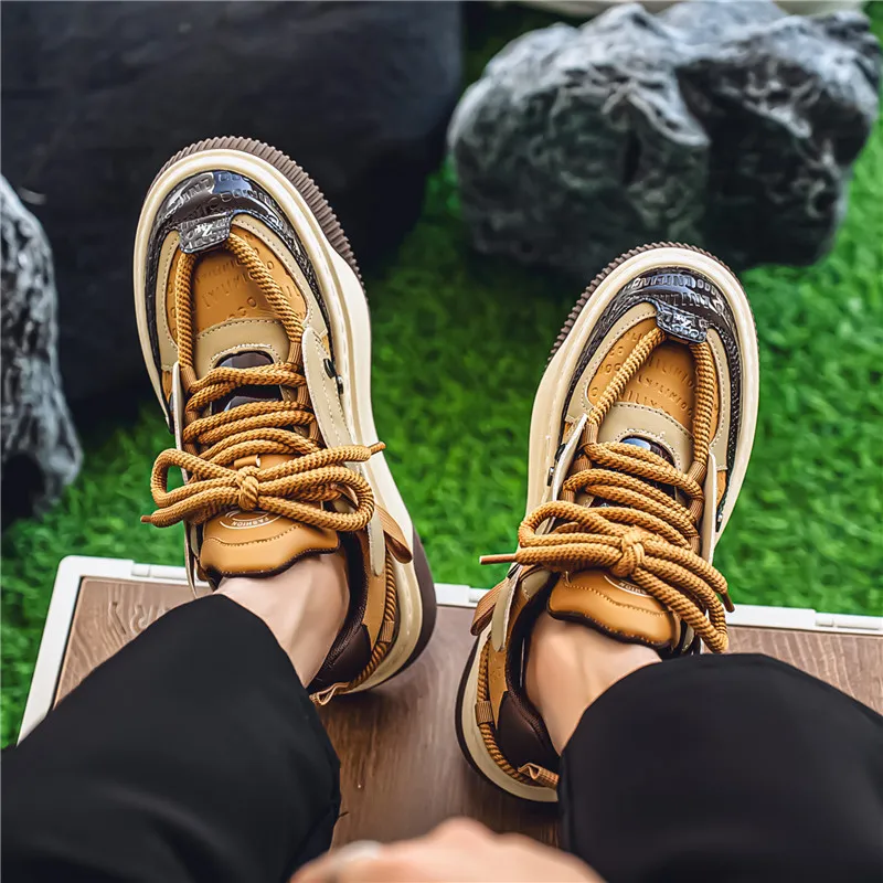 AD Anti Slip Wear Resistant Low Top Casual Shoes Men's-12