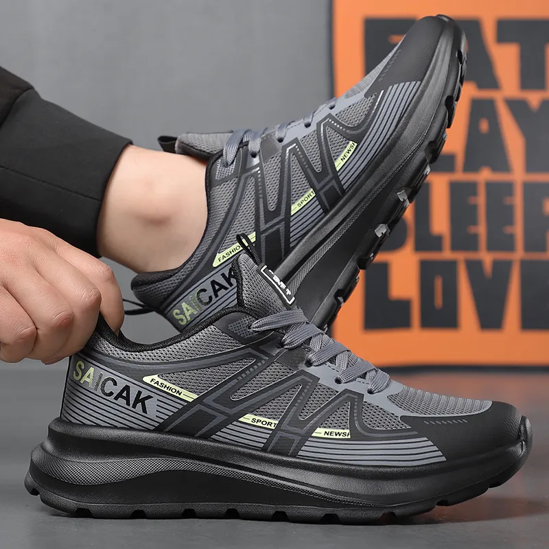 AD Slip Resistant, Abrasion Resistant, Breathable Low Top Casual Shoes Men's-4