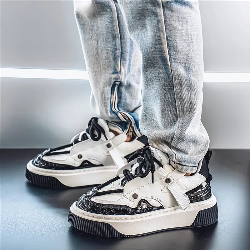 AD Anti Slip Wear Resistant Low Top Casual Shoes Men's-7