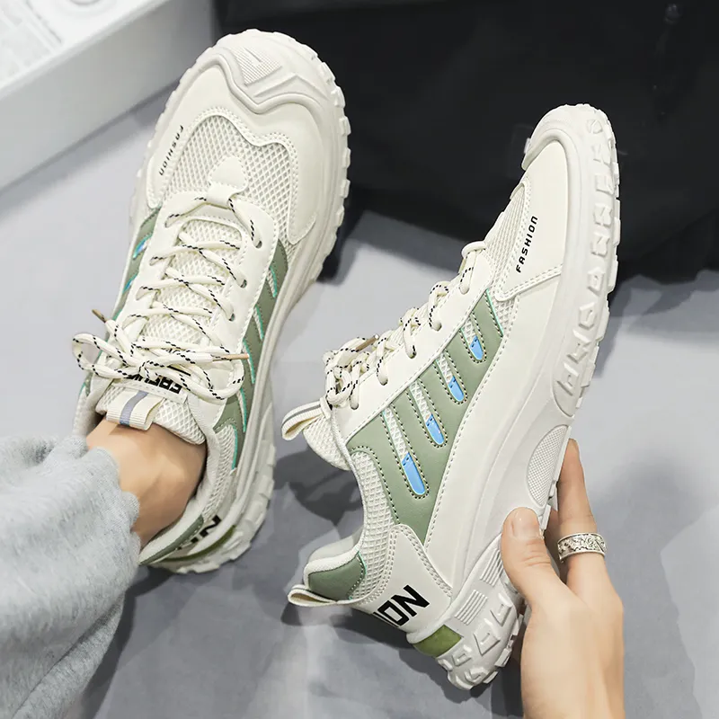 AD Breathable And Wear resistant Low Top Casual Shoes Men's-12
