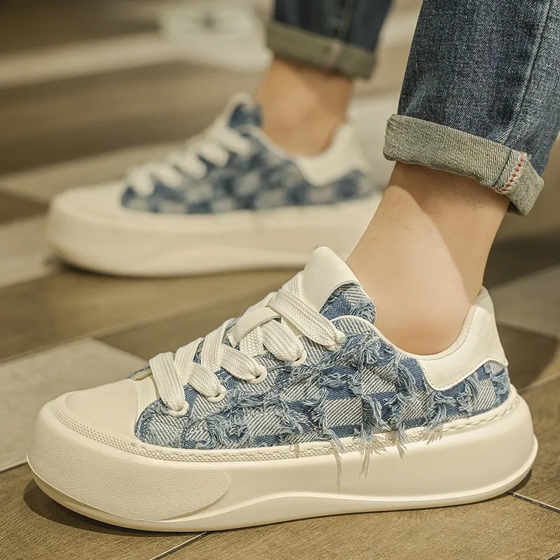 AD Slip Resistant, Lightweight, And Breathable Low Top Skateboard Shoes Men's-2