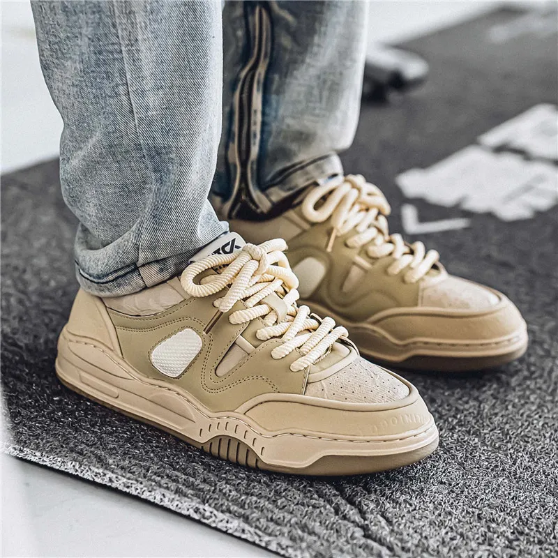 AD Anti Slip And Wear Resistant Coverage Low Top Skateboard Shoes Men's-14