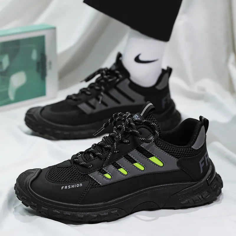 AD Breathable And Wear resistant Low Top Casual Shoes Men's-3