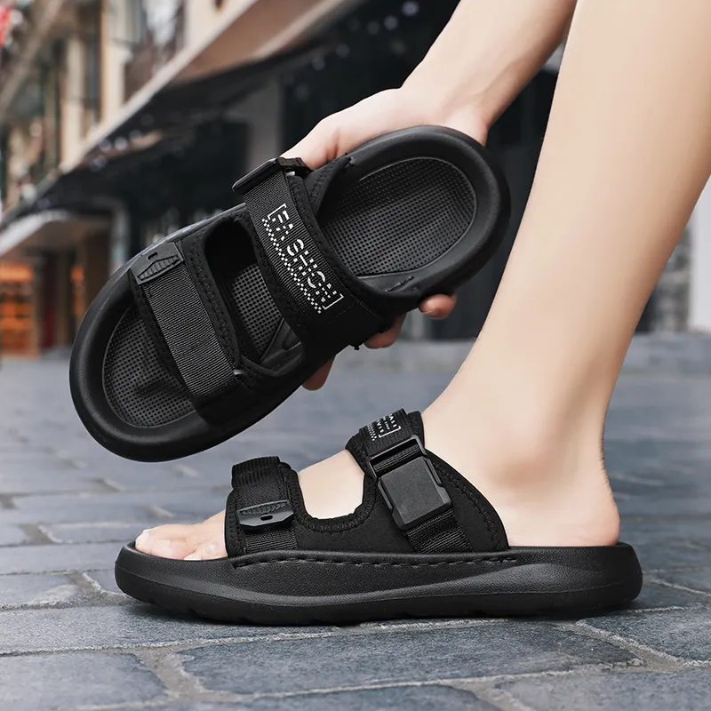 AD Slip Resistant Abrasion Resistant Slide Slippers Men's-1