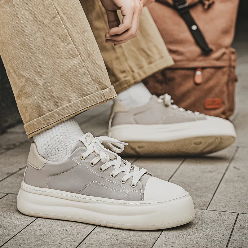 AD Slip Resistant, Lightweight, And Breathable Low Top Skateboard Shoes Men's-9