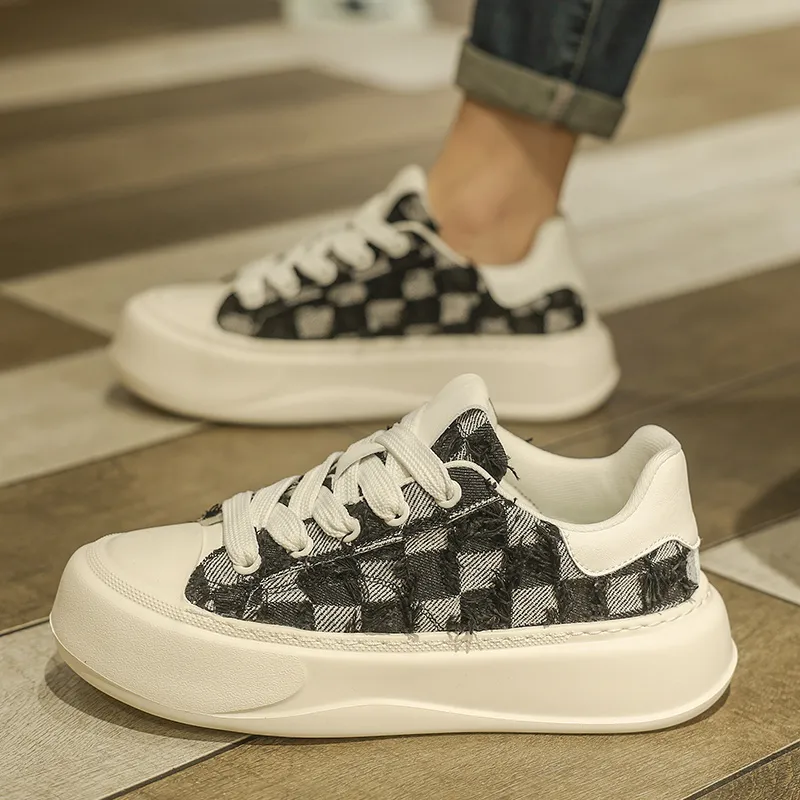 AD Slip Resistant, Lightweight, And Breathable Low Top Skateboard Shoes Men's-9