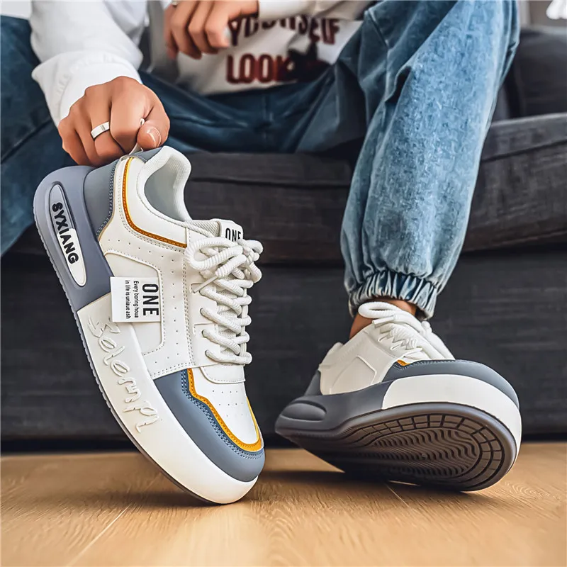 AD Slip Resistant Breathable Lightweight Low Top Casual Shoes Men's-7