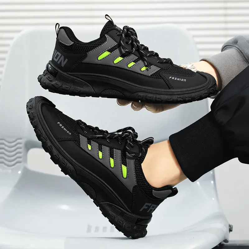 AD Breathable And Wear resistant Low Top Casual Shoes Men's-4