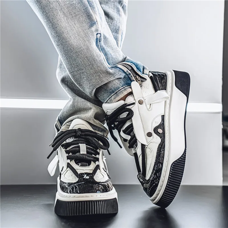 AD Anti Slip Wear Resistant Low Top Casual Shoes Men's-8