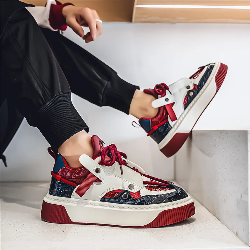 AD Anti Slip Wear Resistant Low Top Casual Shoes Men's-4