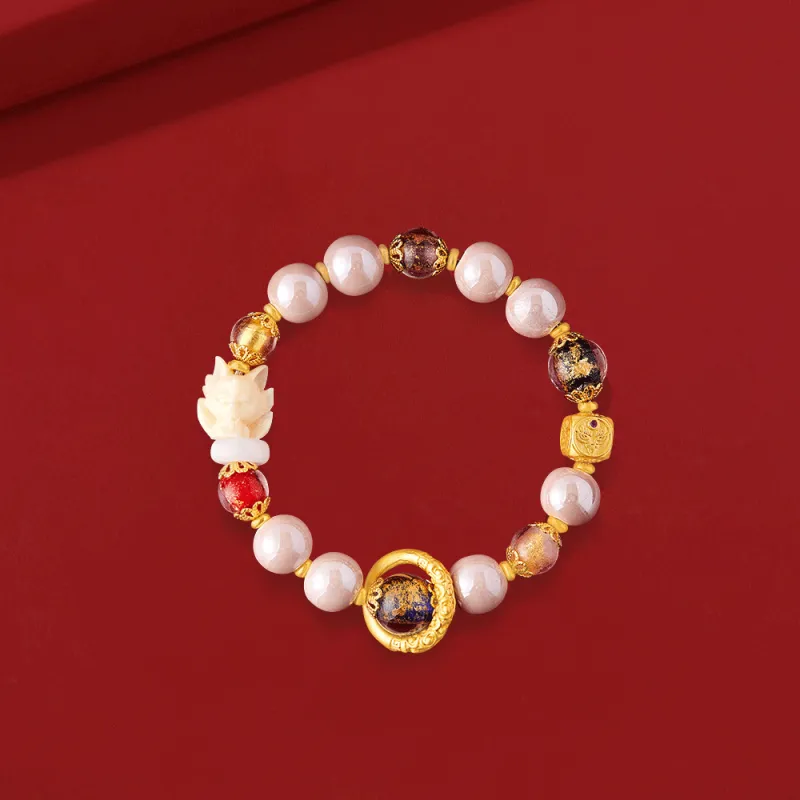 Tkb Colored Glaze Bracelets Unisex-4