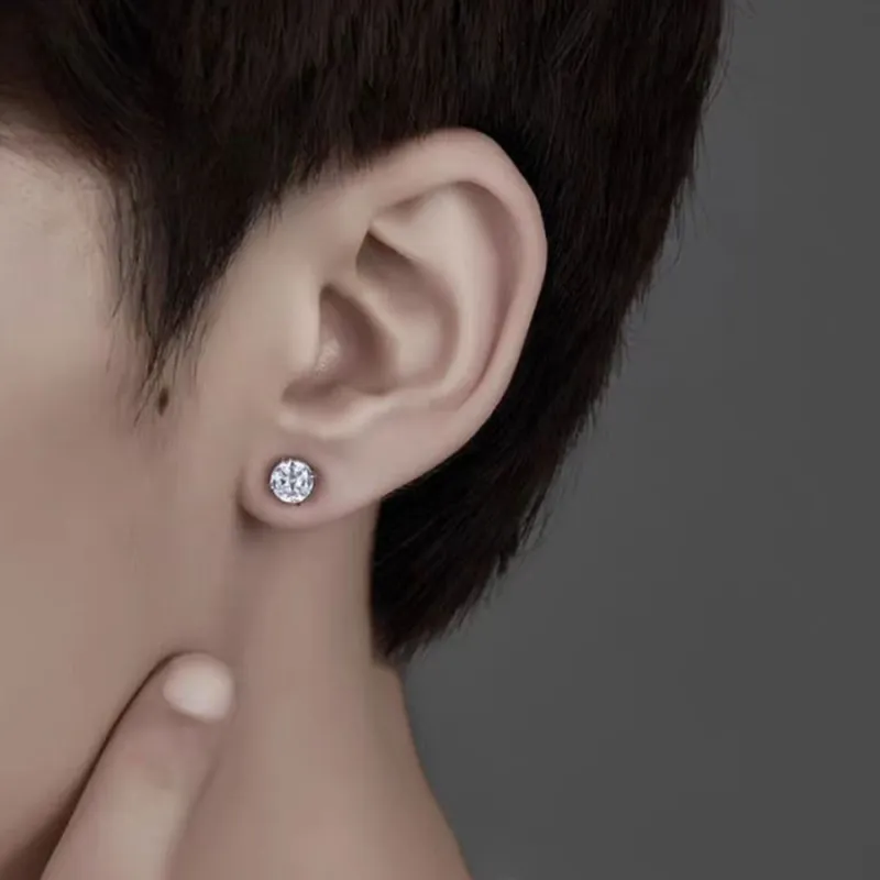Tkb Earlobe Stretching Stud Earrings Unisex-1