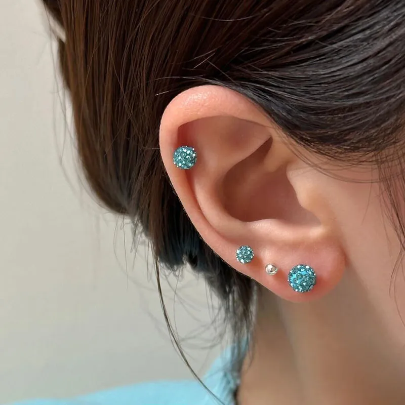 Tkb Titanium Steel Stud Earrings Unisex-10