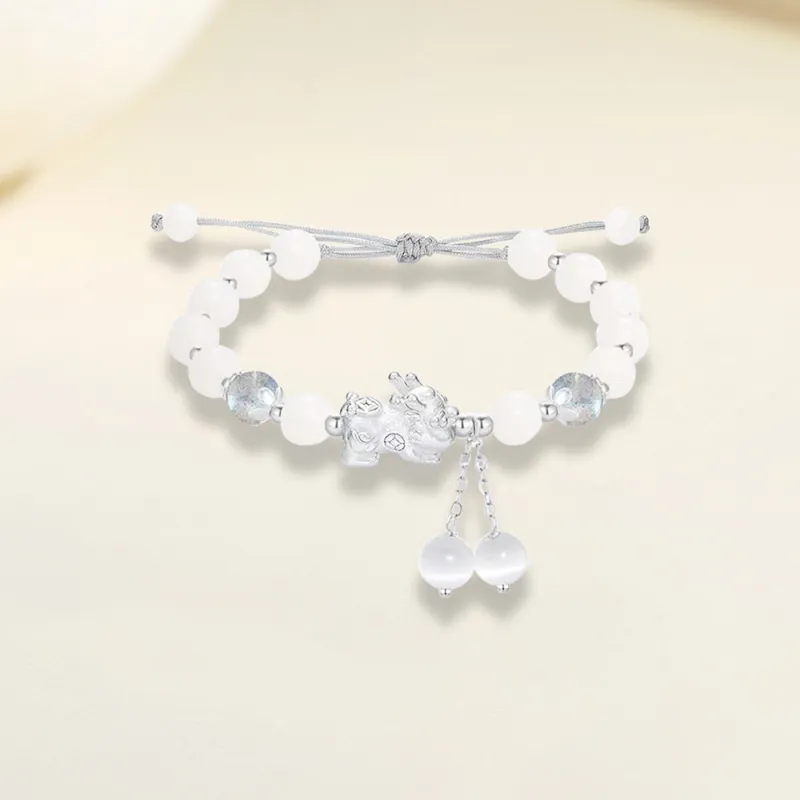 Tkb White Jade Bodhi Bracelets Unisex-1