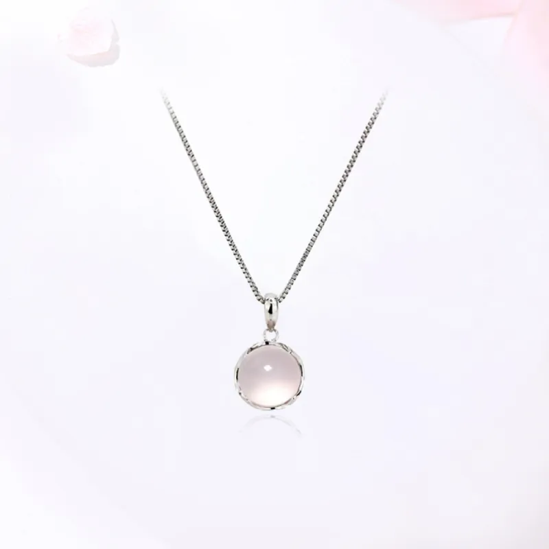 Tkb Colored Glaze Jade Necklaces Women's-1