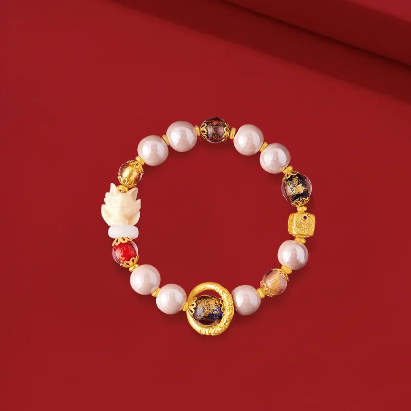 Tkb Colored Glaze Bracelets Unisex-5