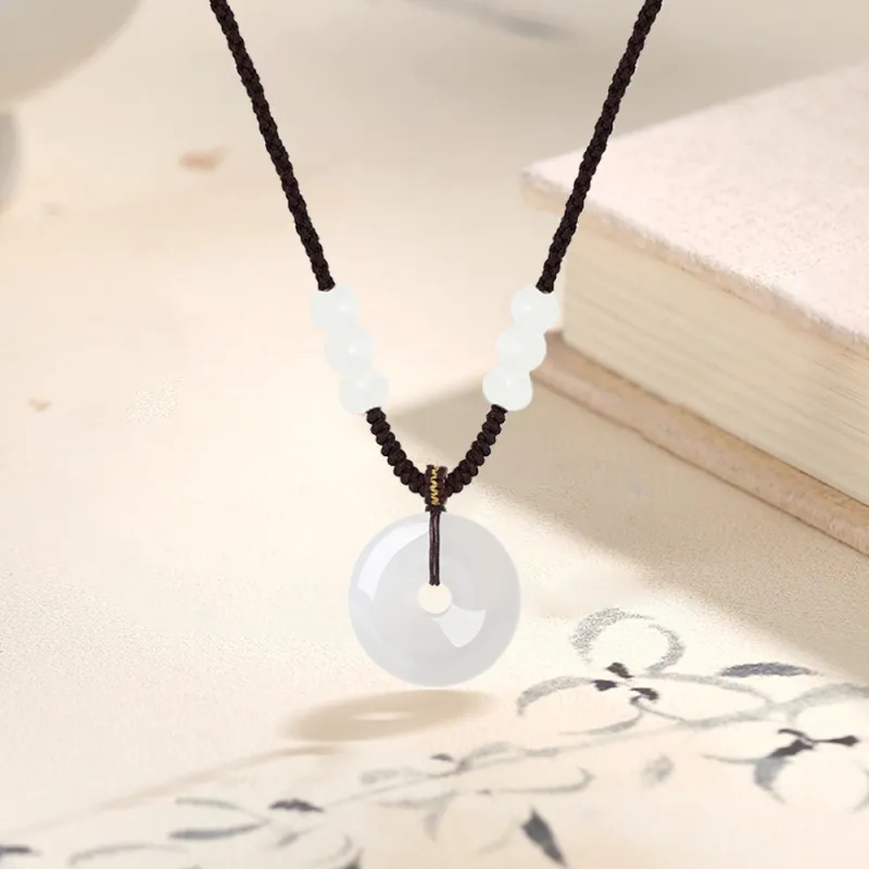 Tkb Chalcedony Necklaces Unisex-14