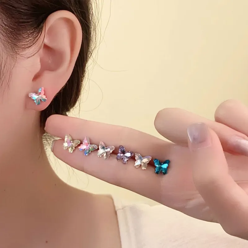 Tkb Delicate High-Gloss Stud Earrings Unisex-29