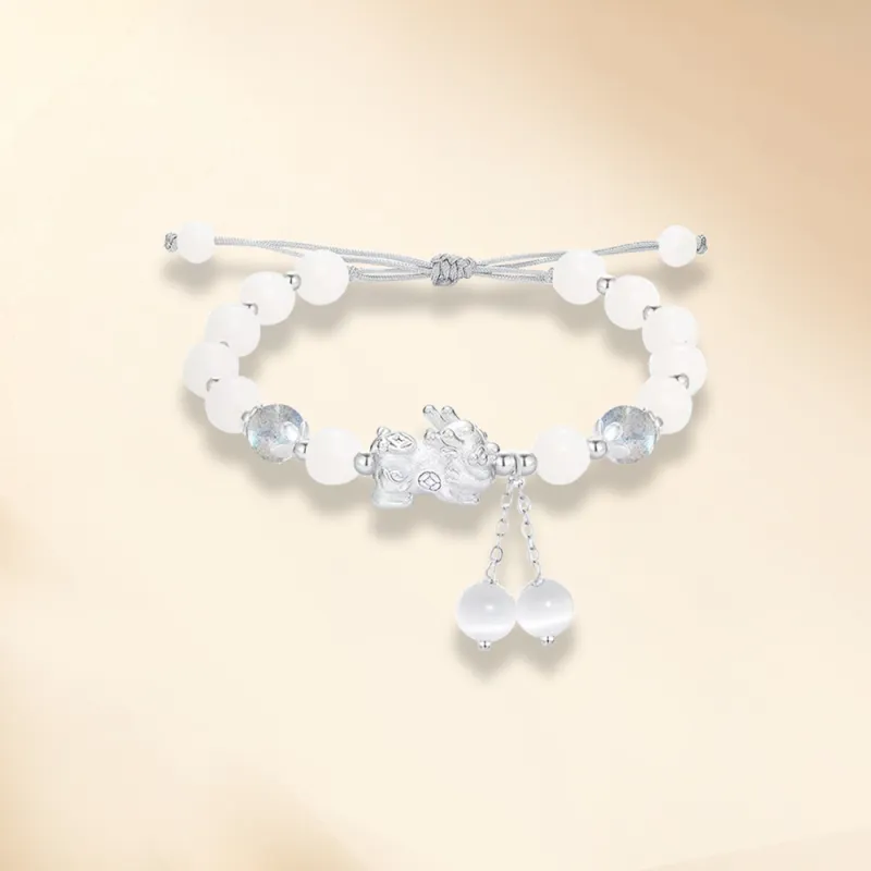 Tkb White Jade Bodhi Bracelets Unisex-2