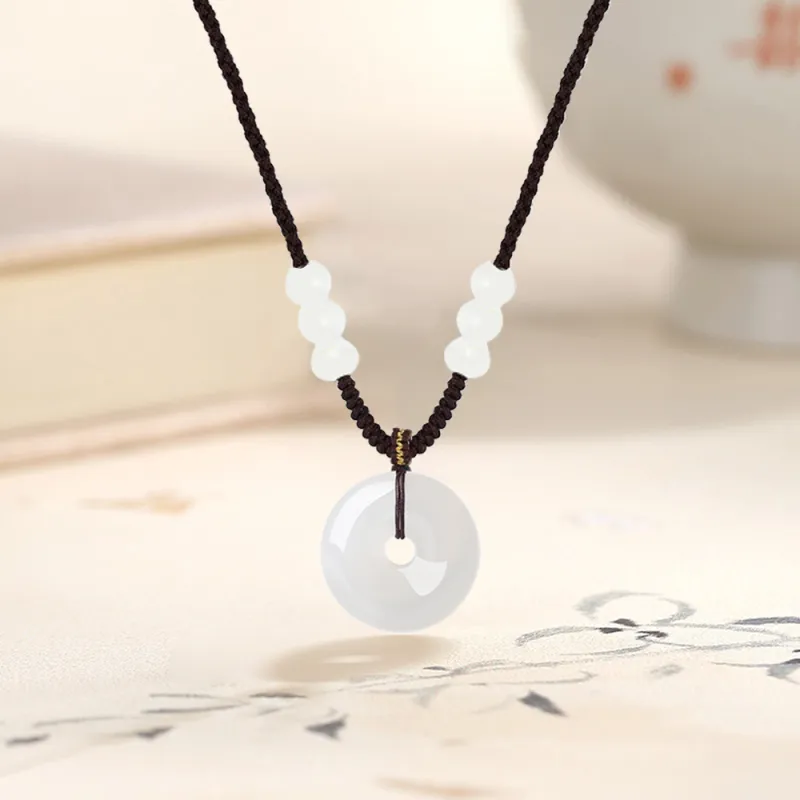 Tkb Chalcedony Necklaces Unisex-19
